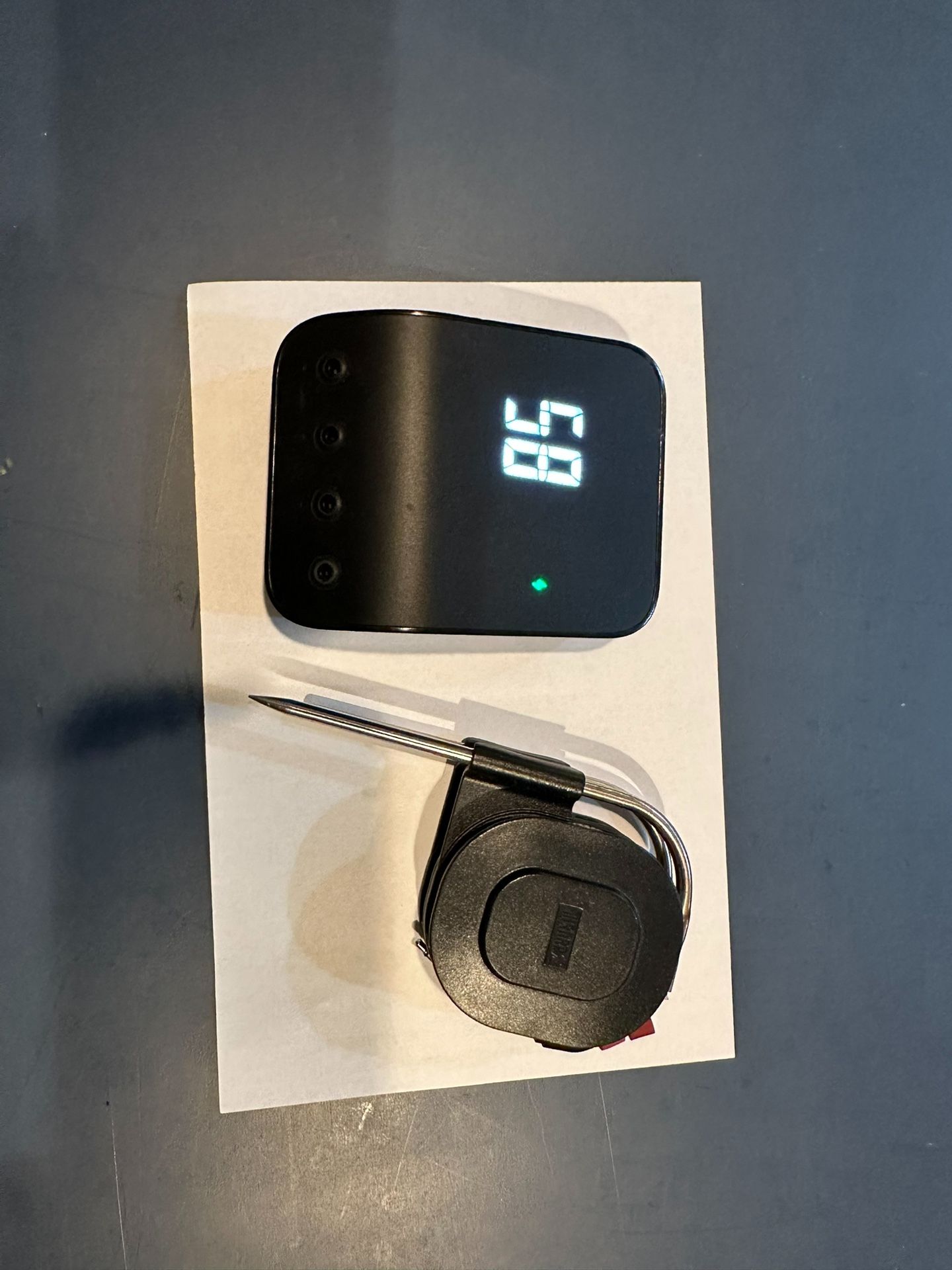 Weber connect wireless thermometer for barbecue grill 