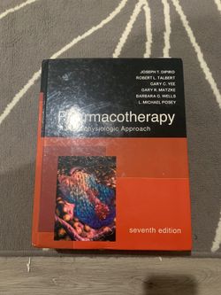 Pharmacotherapy Joseph Dipiro