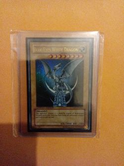 BLUE EYES WHITE DRAGON