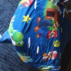 Mario Brother's Bed set Queen 