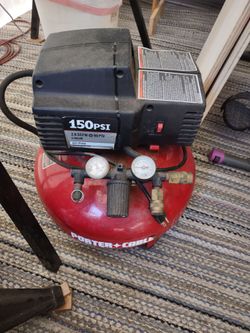 Porter cable 6 gallon 150 psi air compressor