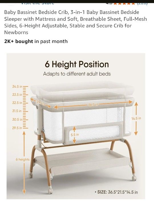  Baby Bassinet 