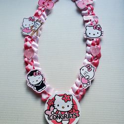 Hello Kitty Graduation Lei