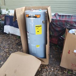 State Water Heater Electric 30 Gallon 49 In Tall 19 In Across