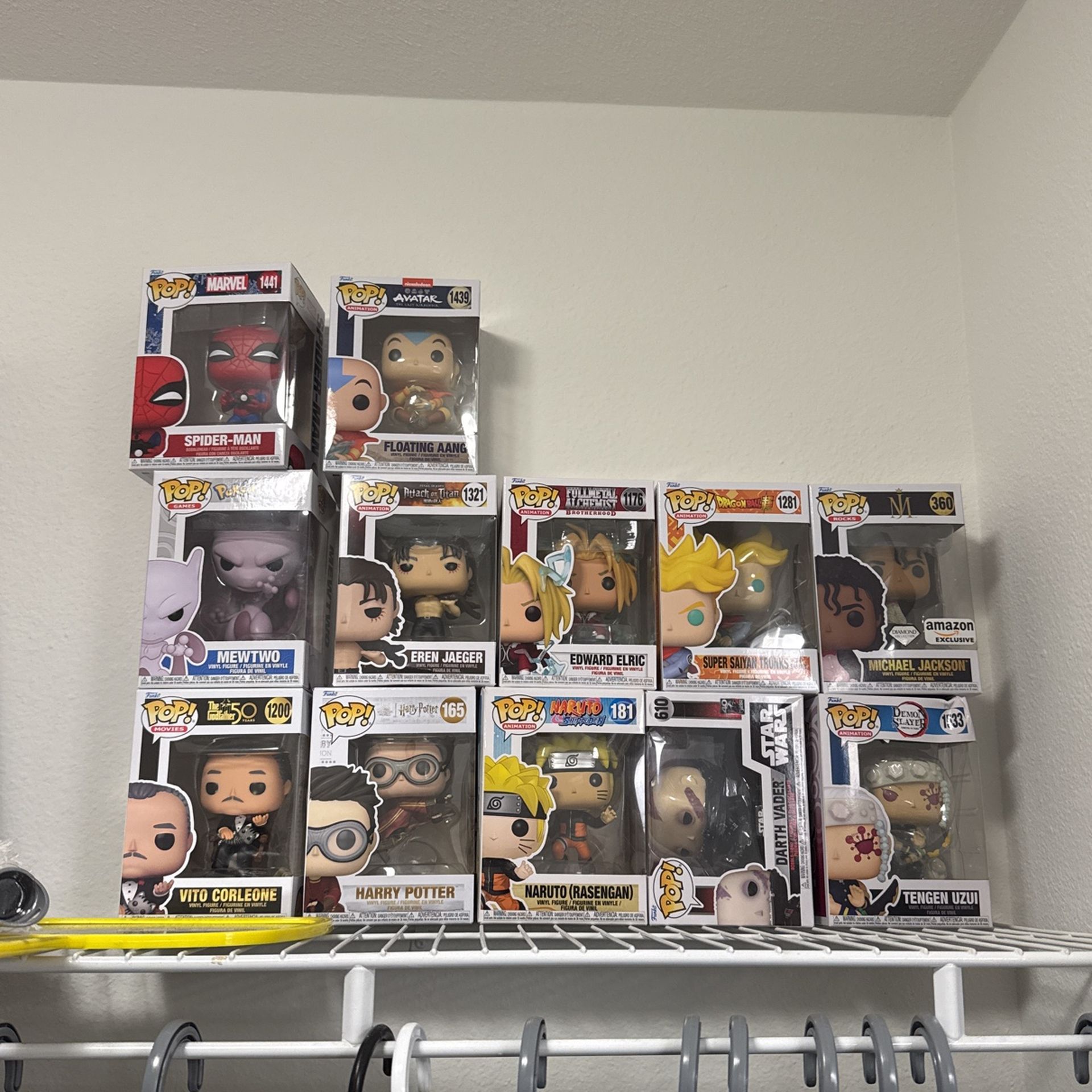 FUNKO POPS COLLECTION NEED GONE