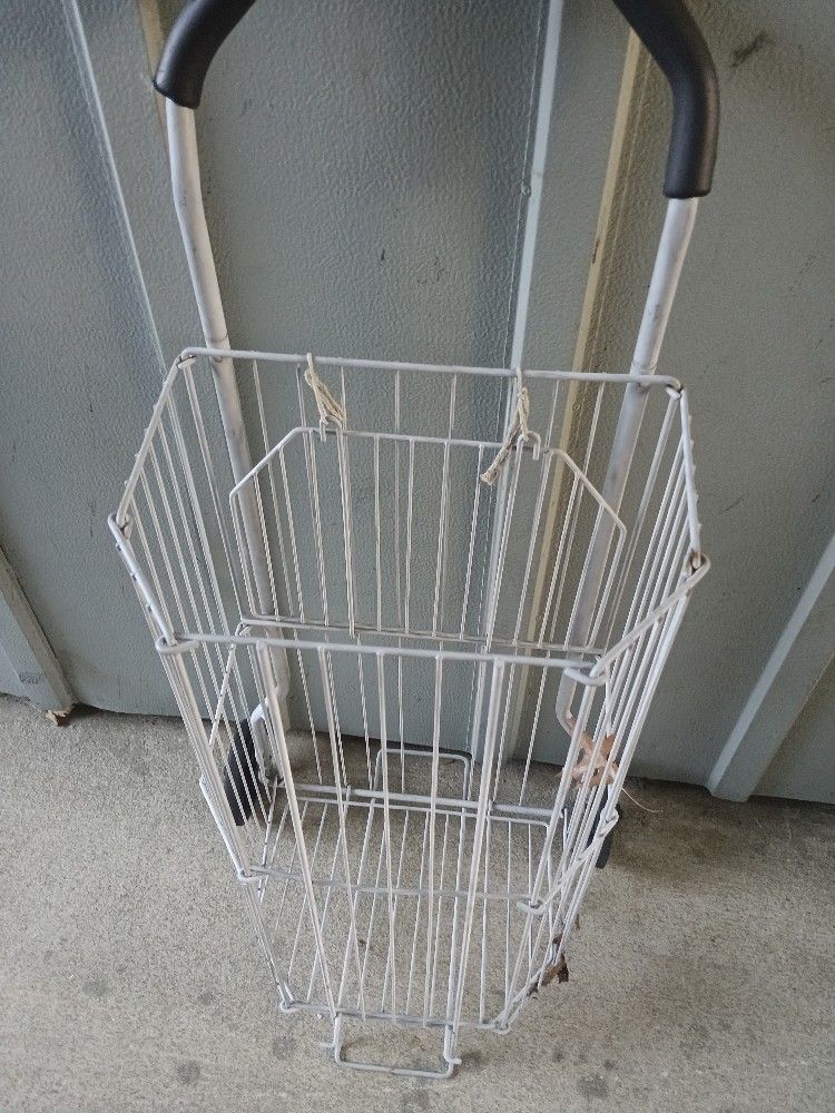 Personal Shopping Cart with Wheels