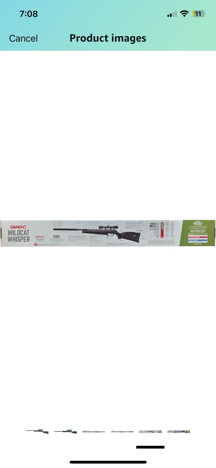 Wildcat Whisper Air Rifle Gamo