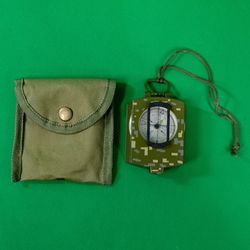 Military Compass Lensatic Sighting for Camping Hiking outdoors Waterproof