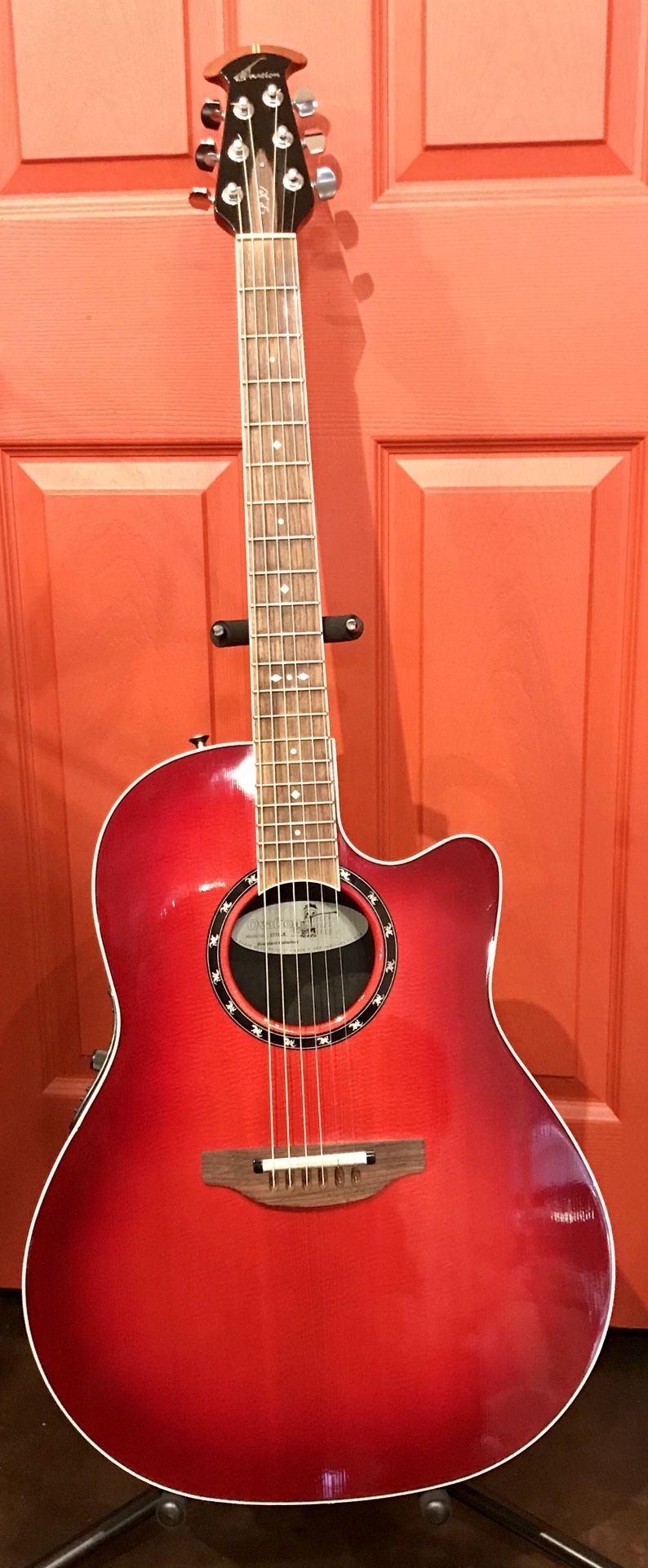 Ovation 1771 LX USA Standard Balladeer 2007 Cherry