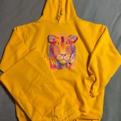 XL Hoodie Jogger Set - YELLOW