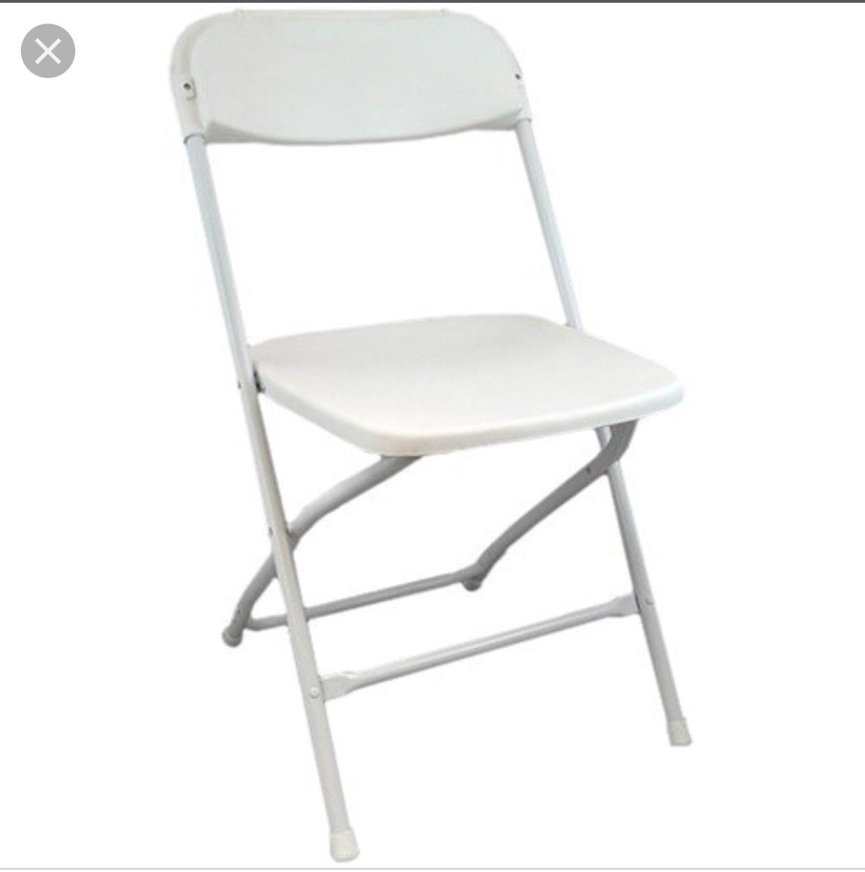 Folding chairs (used)