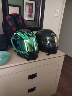 2 Size M Helmets With Radios
