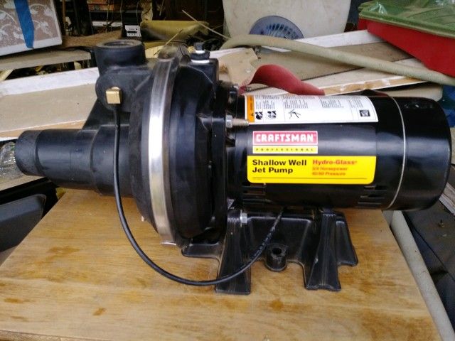 Craftsman Professional 3/4 Hp Shallow Well Pump