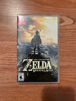The Legend of Zelda Breath of the Wild Nintendo Switch Game