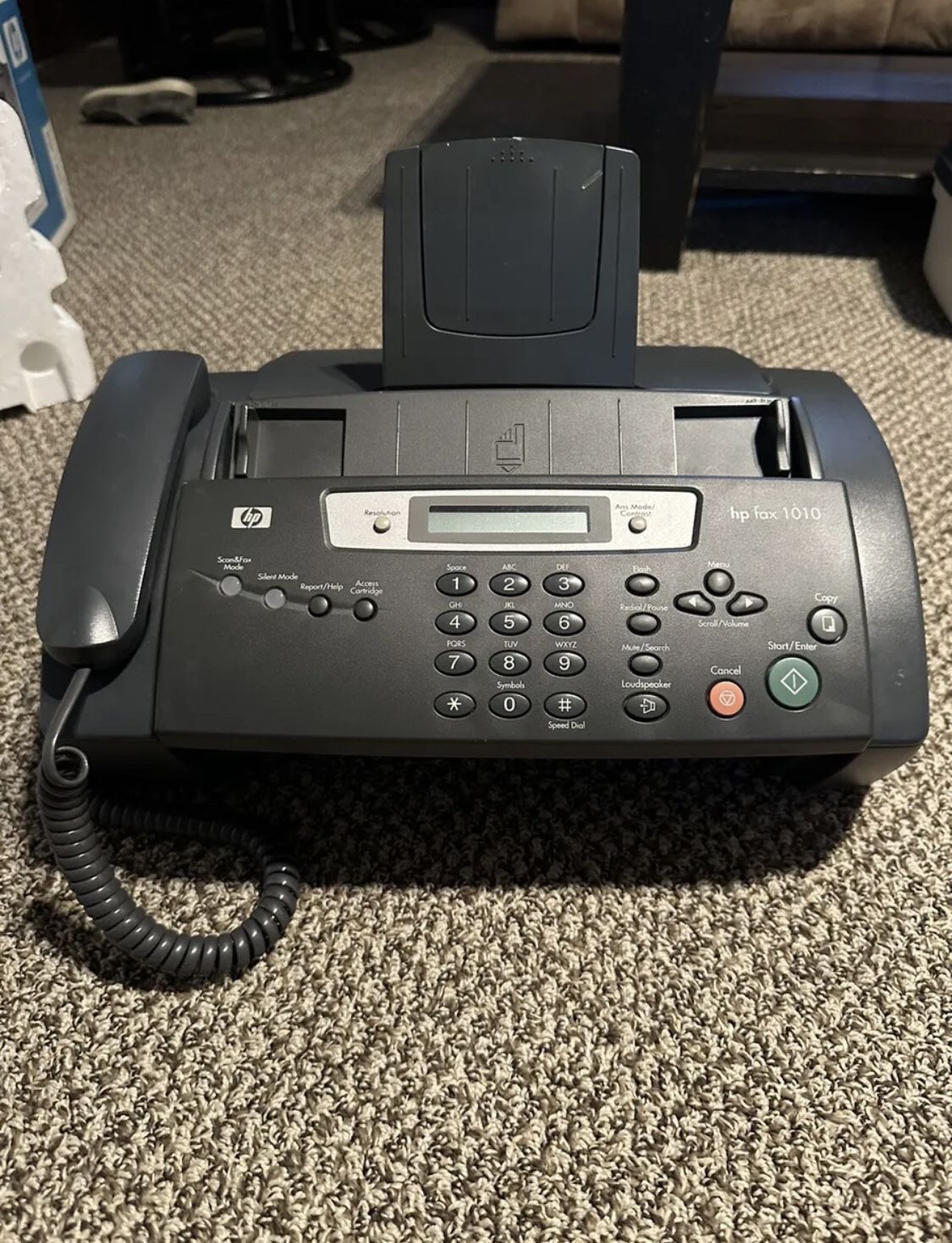 HP Fax 1010 Phone Fax Machine Copier