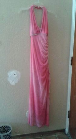 Pink prom dress