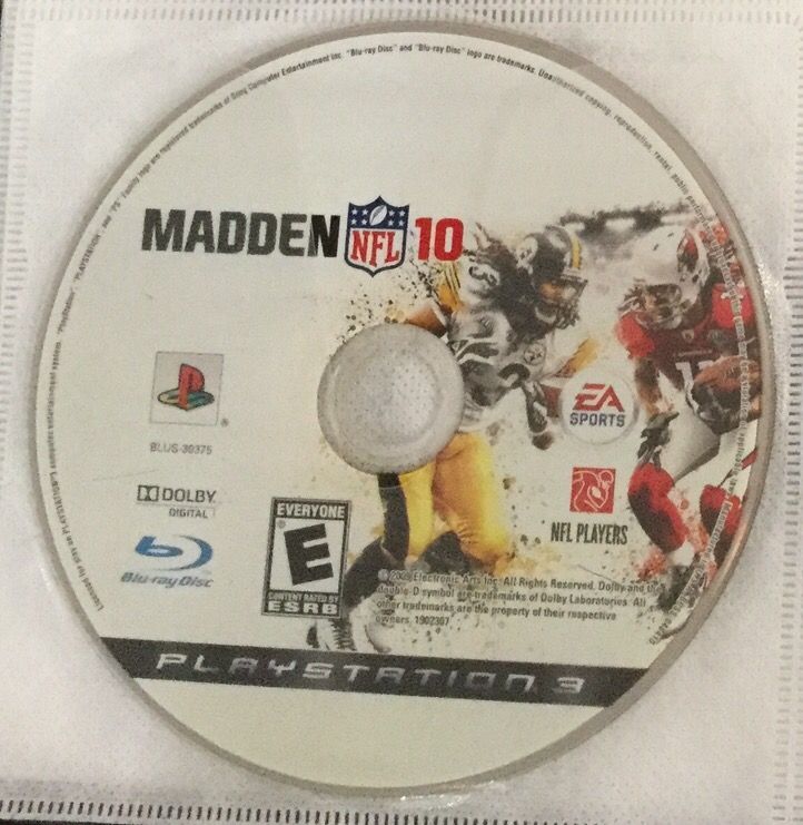 Madden 2010 for PS3