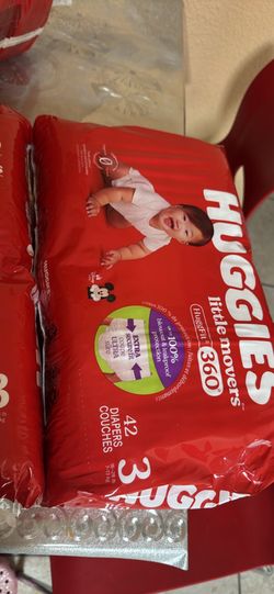 2 pack of  42,size 3 diper