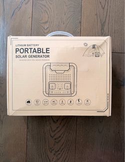 220Wh Portable Battery Generator – Camping & Emergency Power