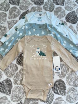 New Gerber 3-6 months baby boy bodysuit