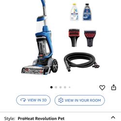 BISSELL ProHeat 2X Revolution Pet Turbo Upright Carpet Cleaner, 35799