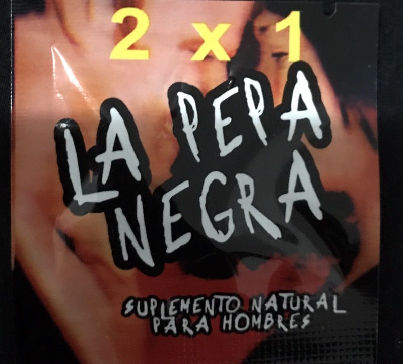 La Pepa Negra 50packs/100 pills