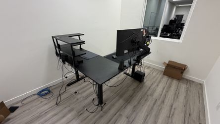 ErGear L Shaped Standing Desk, 63"x55"