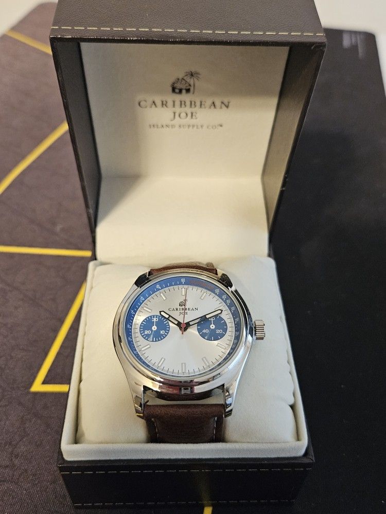Caribbean Joe
Men's Sports Chronograph Quartz Blue Dial Men's Watch