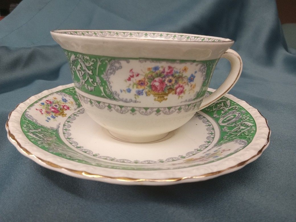 Myott Staffordshire Winchester Tea Cup & Saucer