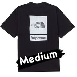 Supreme The North Face S/S Top Tee Black Size Medium 