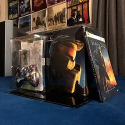 XBOX 360 HALO 3 SPECIAL EDITION. JASPER BLADES DASHBOARD CIB BUNDLE