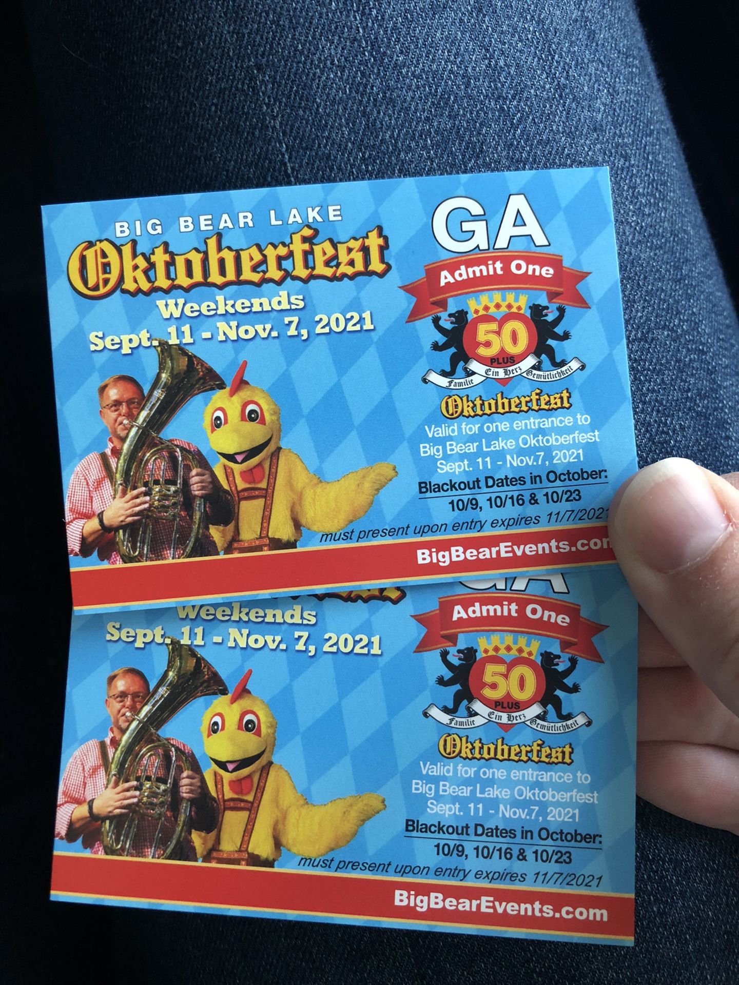 Oktoberfest tickets