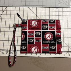 Zipper Pouch - 7 1/4” X 8 1/2” - Alabama Fabric