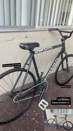 Volume thrasher v1 fixie fgfs bike