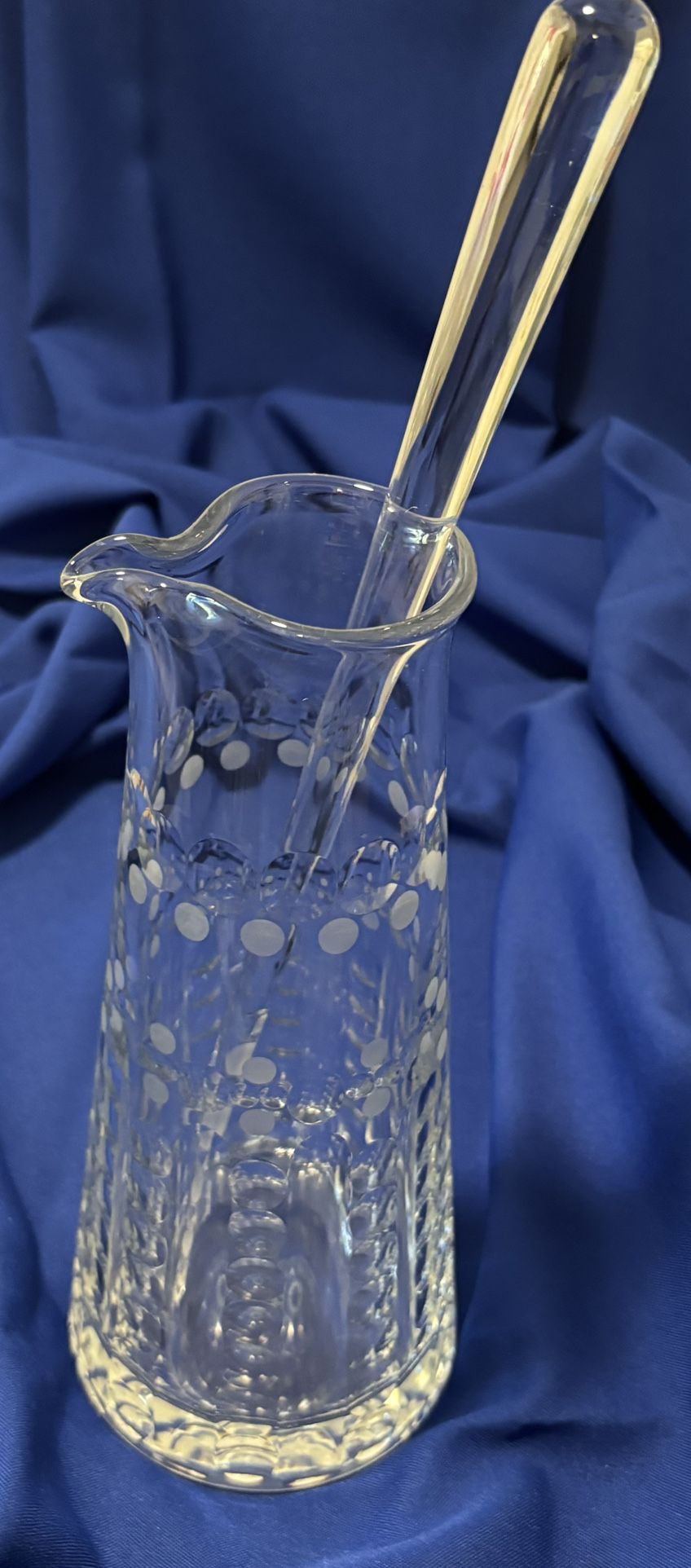 William Yeoman Crystal Martini Pitcher