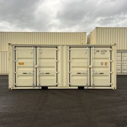 20 FOOT NEW 1-TRIP 2 -SIDED DOOR ACCESS CONTAINER STD SHED,STORAGE,SHIPPING,CONEX