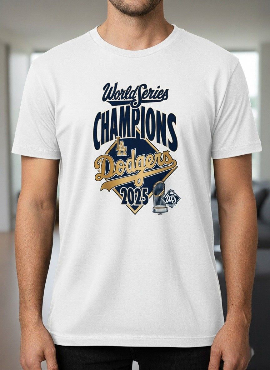 LA Dodgers 2025 World Series Championship T-shirt
