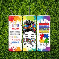 Autism Mom Tumbler 