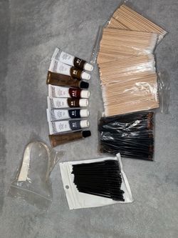 Brow tint supplies