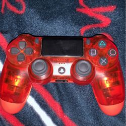 Red Translucent PS4 Controller (NOT WORKING)