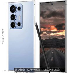 Unlocked Android Smartphone- Blue