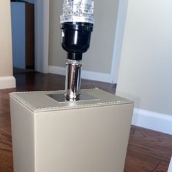Modern Gray Lamps Set Of Two