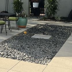 Rain Forest Rock Black 2-4" 