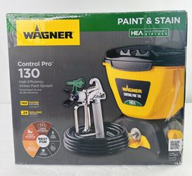 Wagner Control Pro 130 Electric 1.5 Gallon Airless Paint Sprayer - 25 FT  Hose 