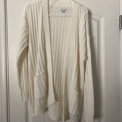 XS Hollister Beige Cardigan 