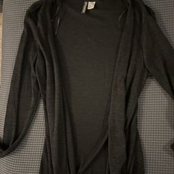 Black Shear Cardigan 