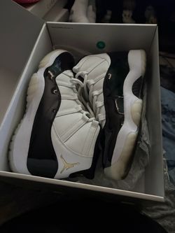 Air Jordan 11 White Black Gold Sneakers for sale 150 size 13!!