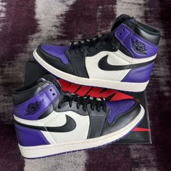 jordan 1 court purple 