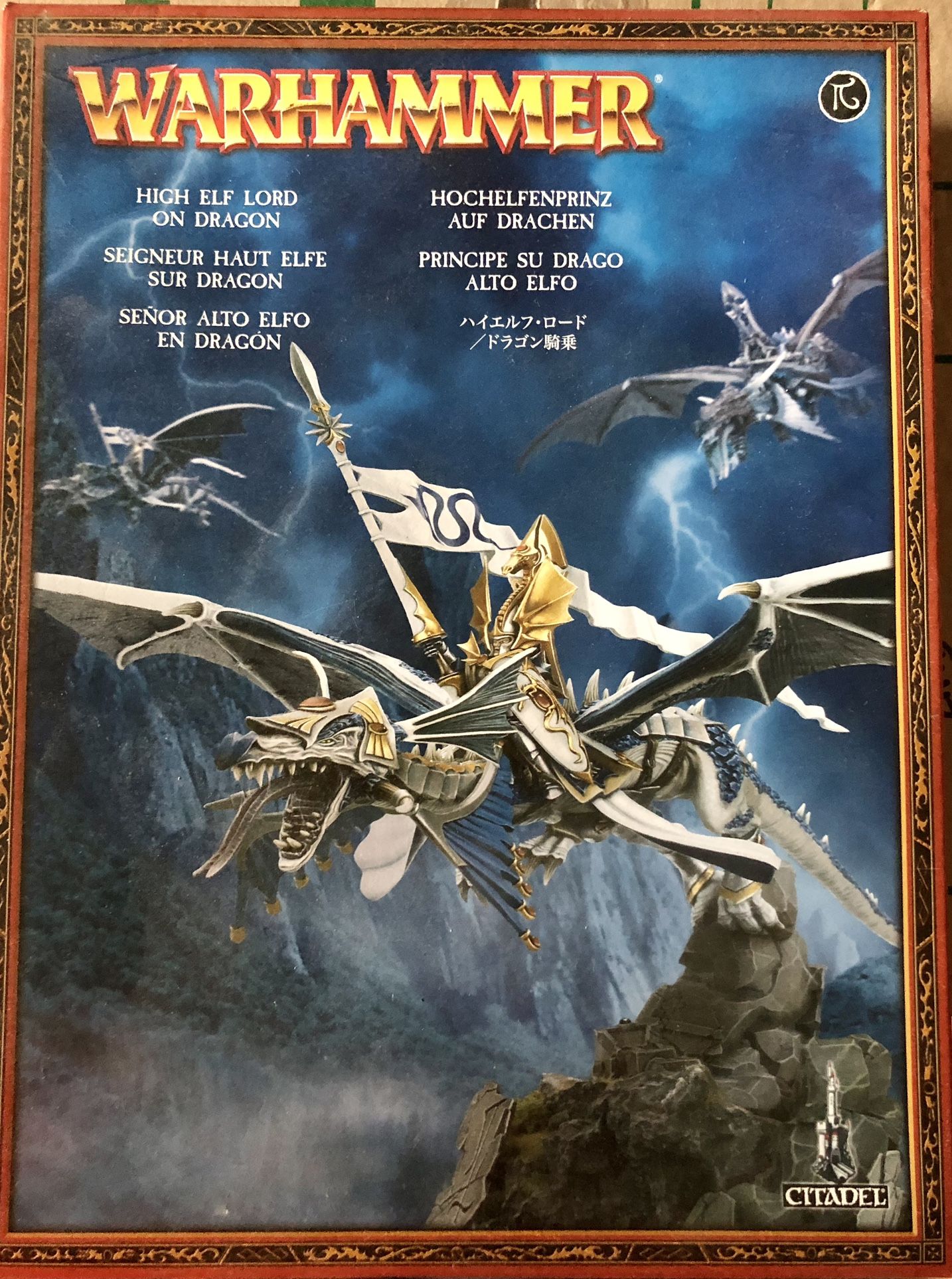Warhammer High Elf Lord On Dragon