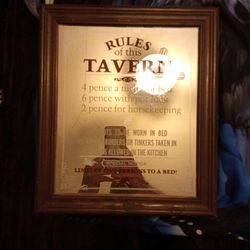 "A Bar "Rules Of Tavern